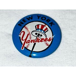 1968 Rold Gold ADV Premium Sales MLB Pinback New York Yankees